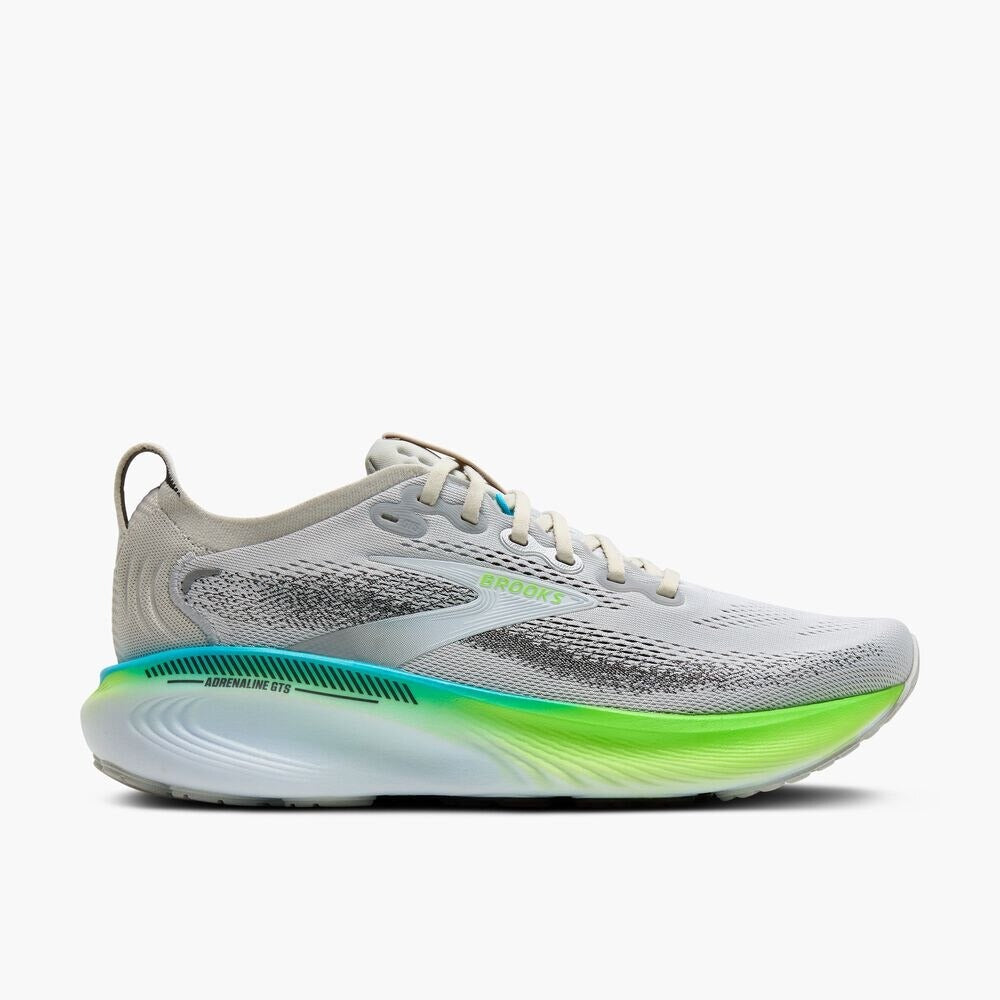 Men's Adrenaline GTS 25 - Oyster/Green Gecko/Blue