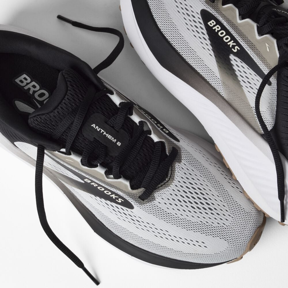 Men's Anthem 8 - White/Black/Tan