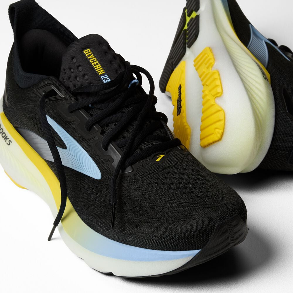 Men's Glycerin 23 - Black/Cyber Yellow/Nightlife