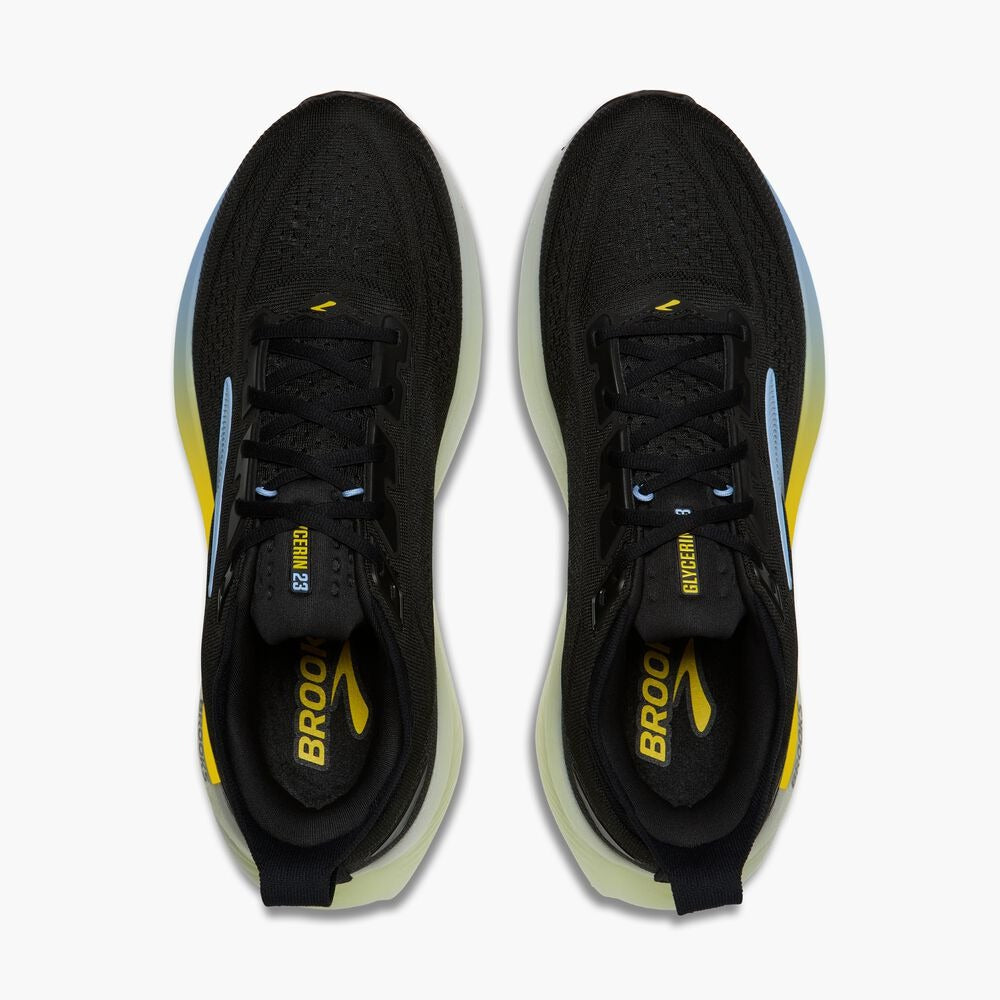 Men's Glycerin 23 - Black/Cyber Yellow/Nightlife