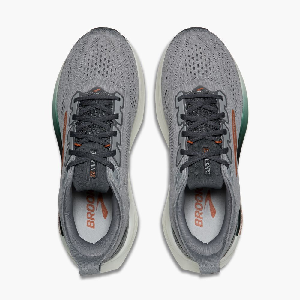 Men's Glycerin 23 - Weathervane/Bombay Brown/Clear