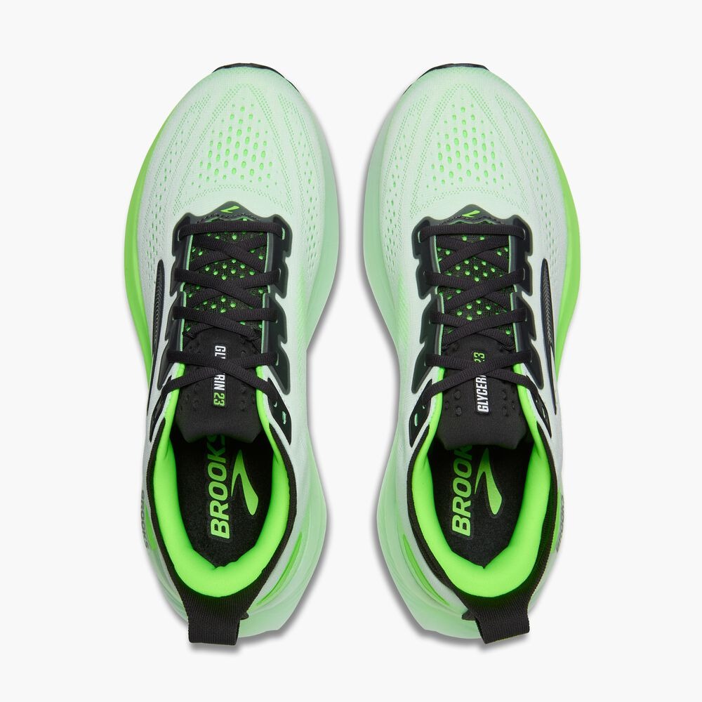 Men's Glycerin 23 - White/Phantom/Green Gecko