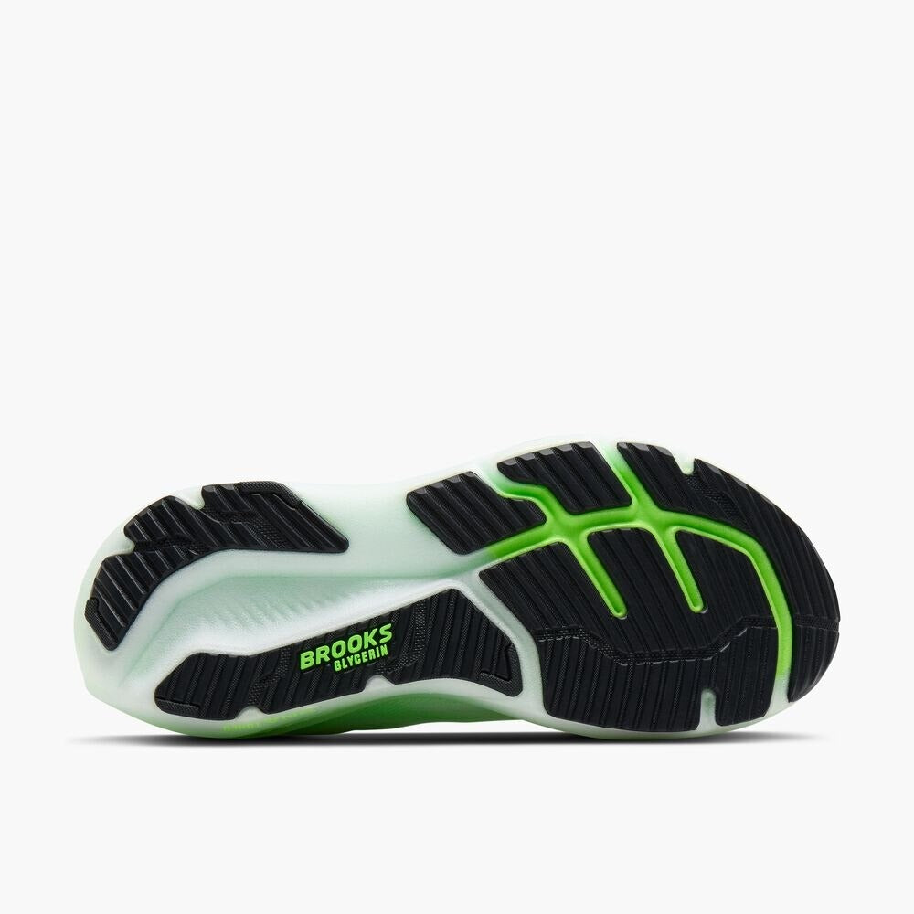 Men's Glycerin 23 - White/Phantom/Green Gecko
