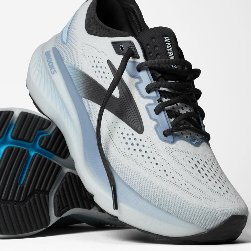 Men's Glycerin 23 - White/Rain/Baltic Sea