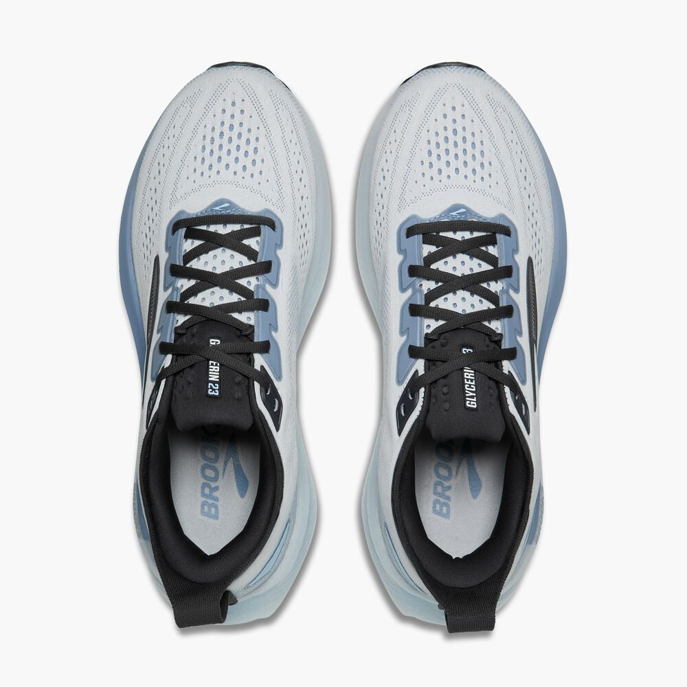 Men's Glycerin 23 - White/Rain/Baltic Sea