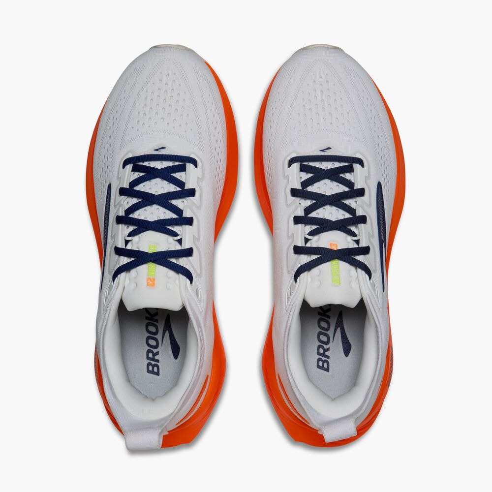 Men's Glycerin 23 - White/Navy/Orange