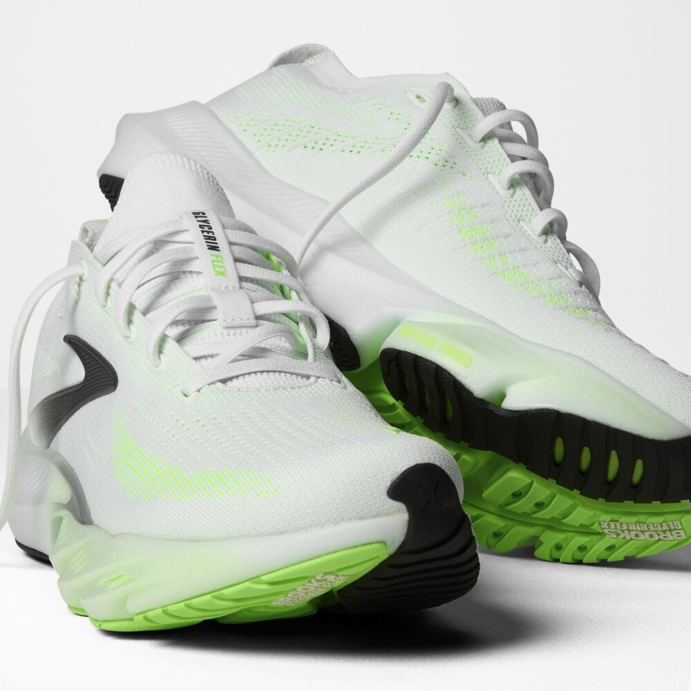 Men's Glycerin Flex - White/Green Gecko/Phantom