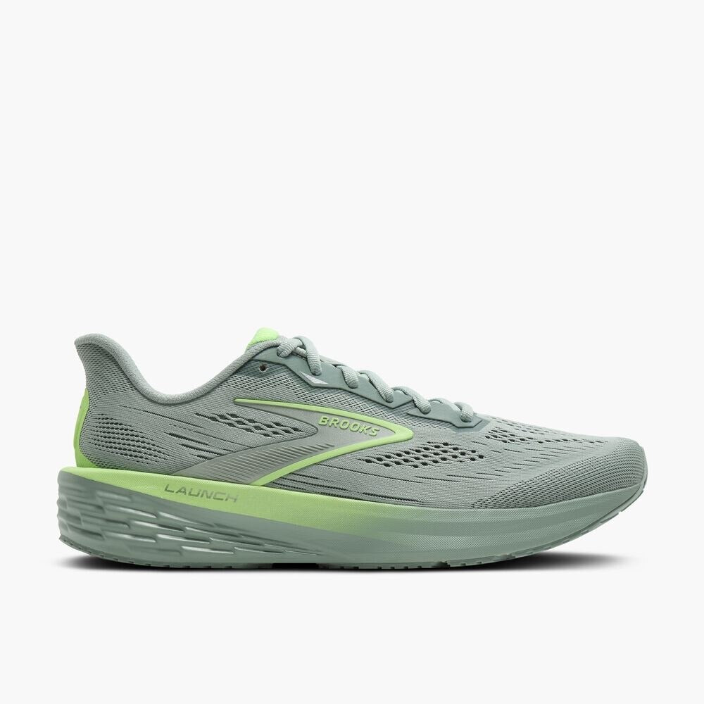 Men's Launch 12 - Gray Mist/Green