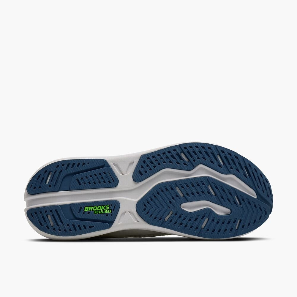 Men's Revel Max - White/Moonlight/Green Gecko