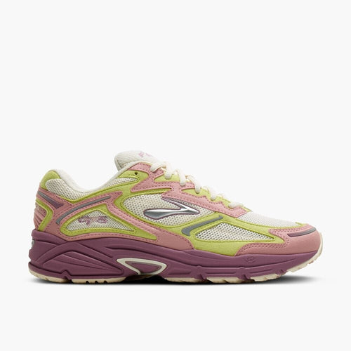 Men's Adrenaline GTS 4 - Vanilla Ice/Pale Mauve/Lime