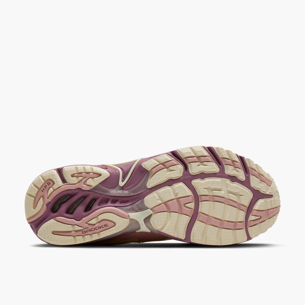 Men's Adrenaline GTS 4 - Vanilla Ice/Pale Mauve/Lime