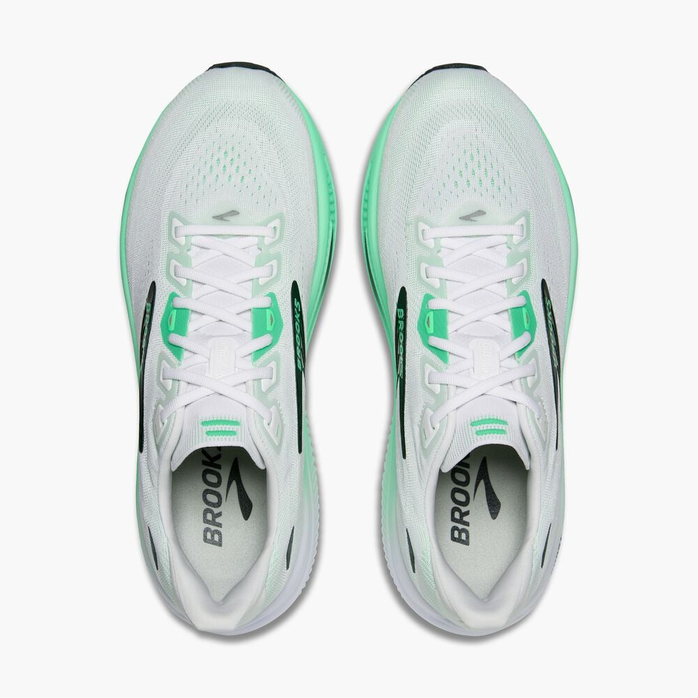 Men's Ghost 18 - White/Spring Bud/Spruce