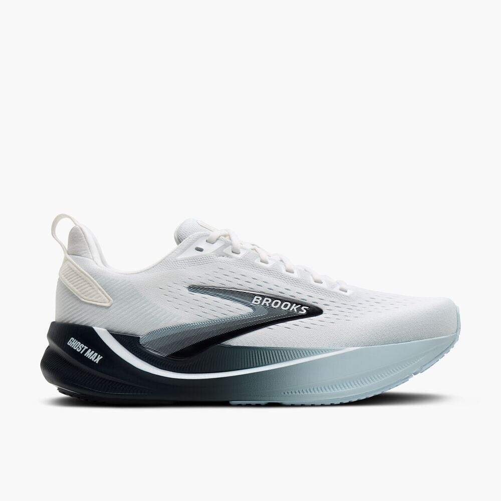 Men's Ghost Max 4 - White/Navy/Blue