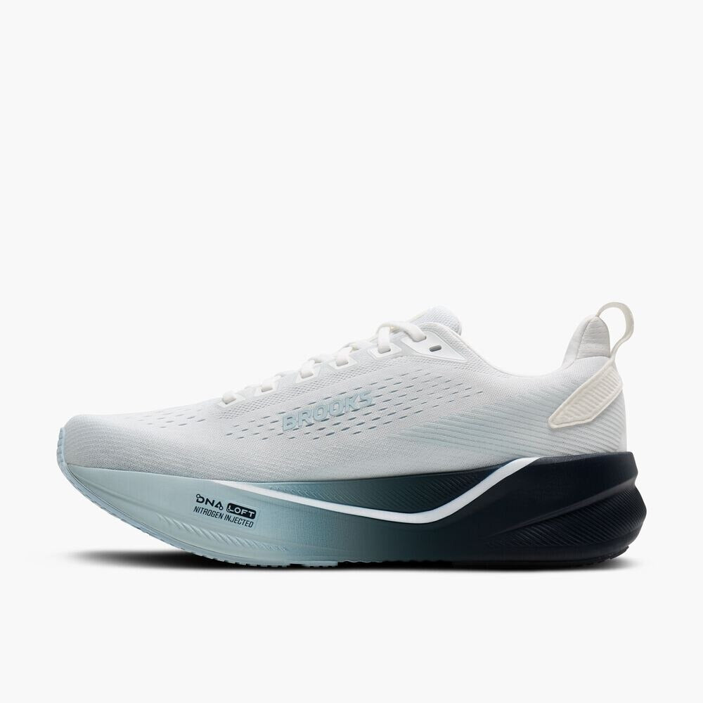 Men's Ghost Max 4 - White/Navy/Blue