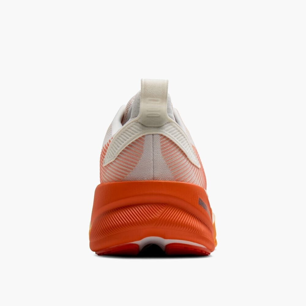 Men's Ghost Max 4 - White/Orange/Red