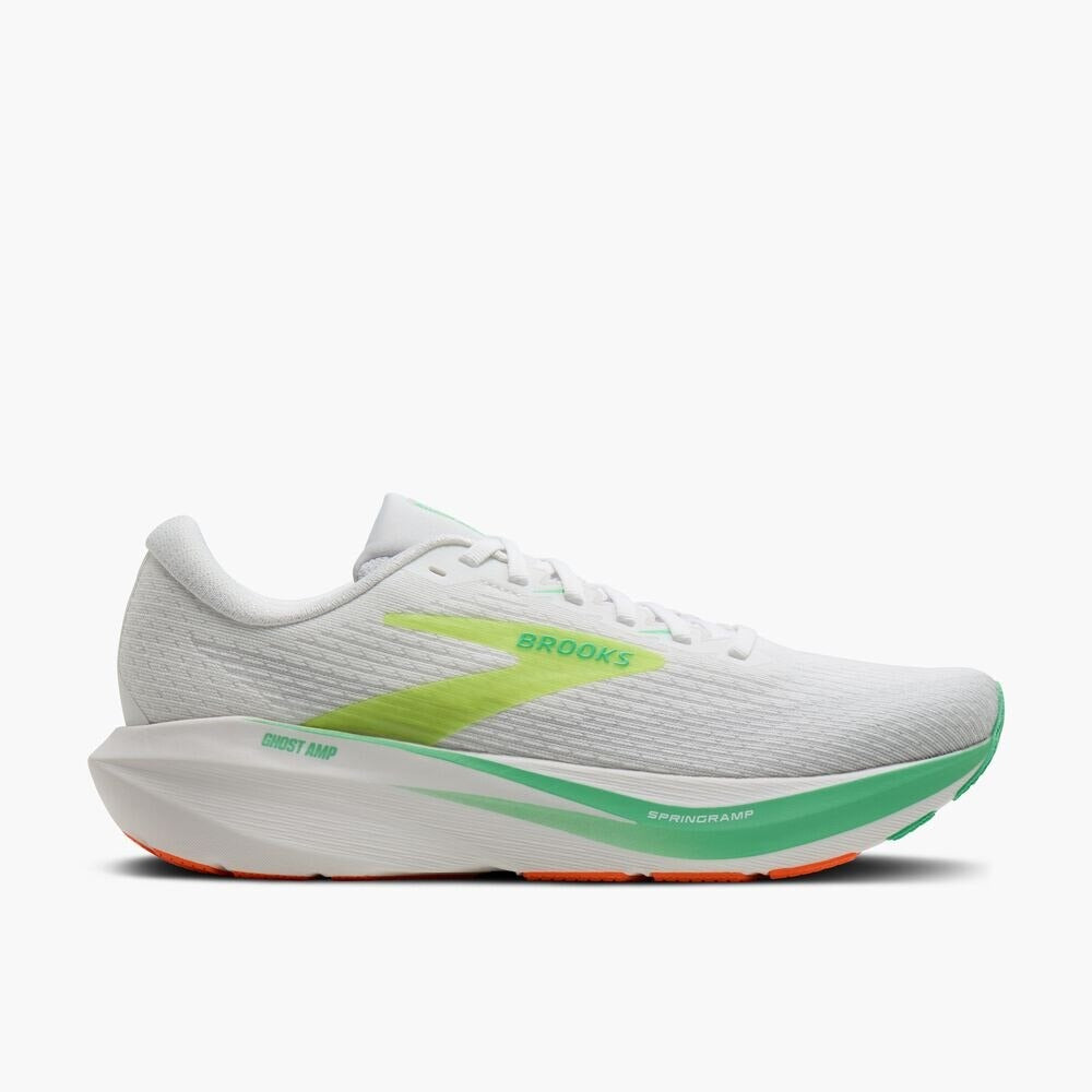 Men's Ghost Amp - White/Paradise Green/Nightlife