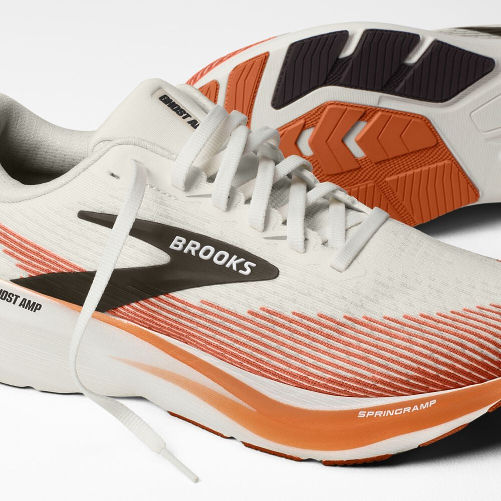 Men's Ghost Amp - White/Tigerlily/Black