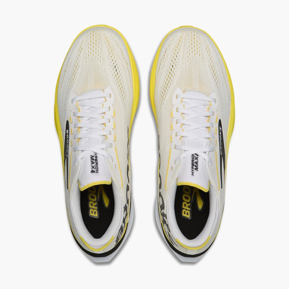 Men's Hyperion Max 4 - White/Cyber Yellow/Black