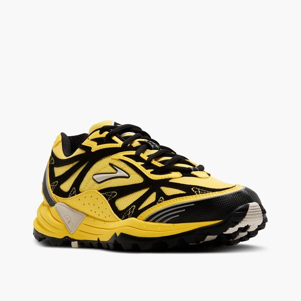 Men's Cascadia 1 - Yellow/Black/Moonbeam