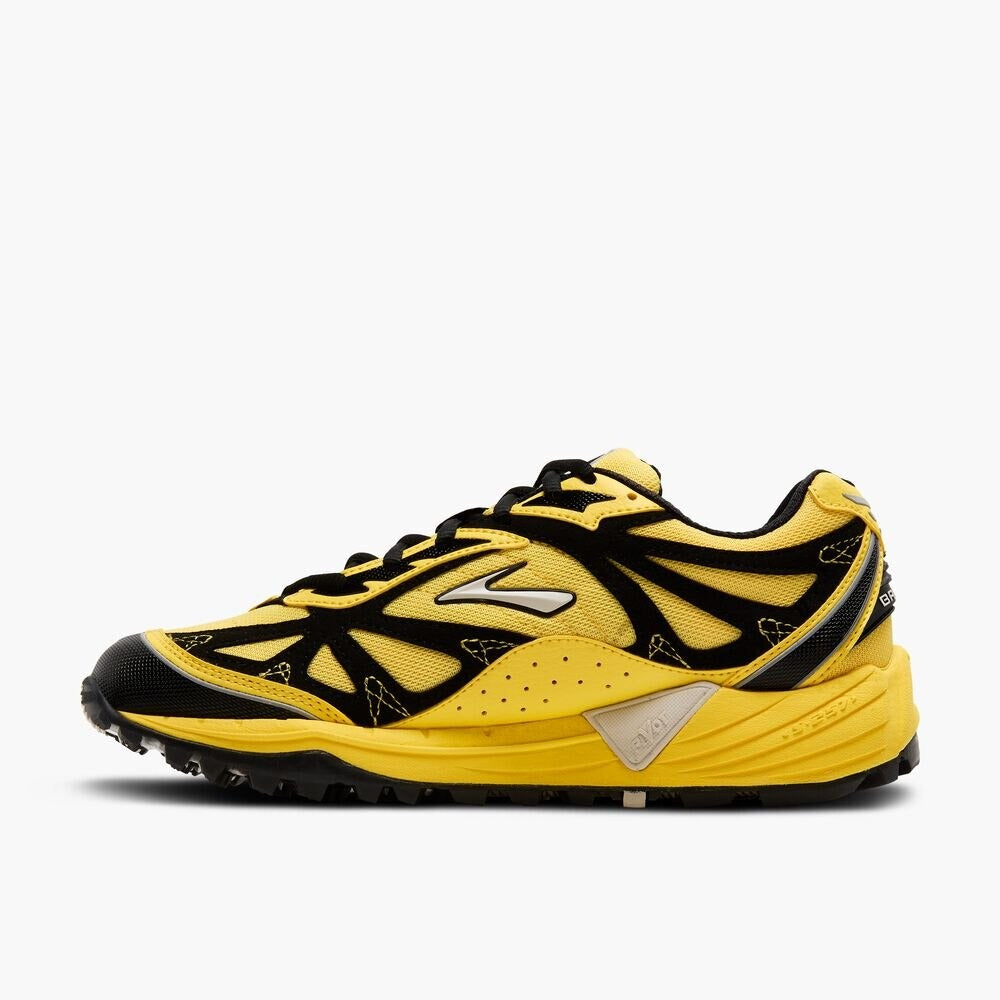 Men's Cascadia 1 - Yellow/Black/Moonbeam