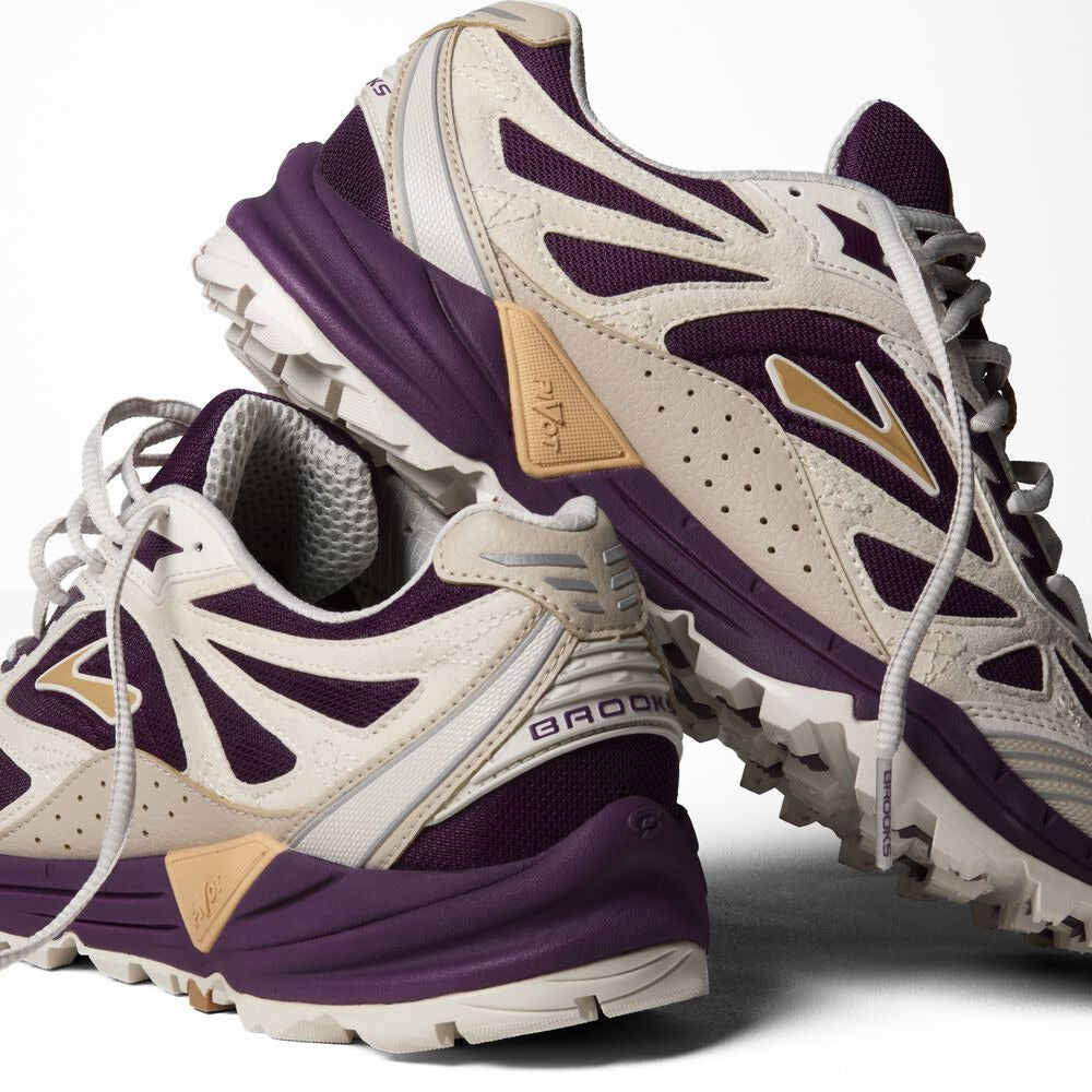 Men's Cascadia 1 - Beet/Moonbeam/Gray