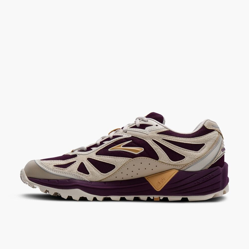 Men's Cascadia 1 - Beet/Moonbeam/Gray