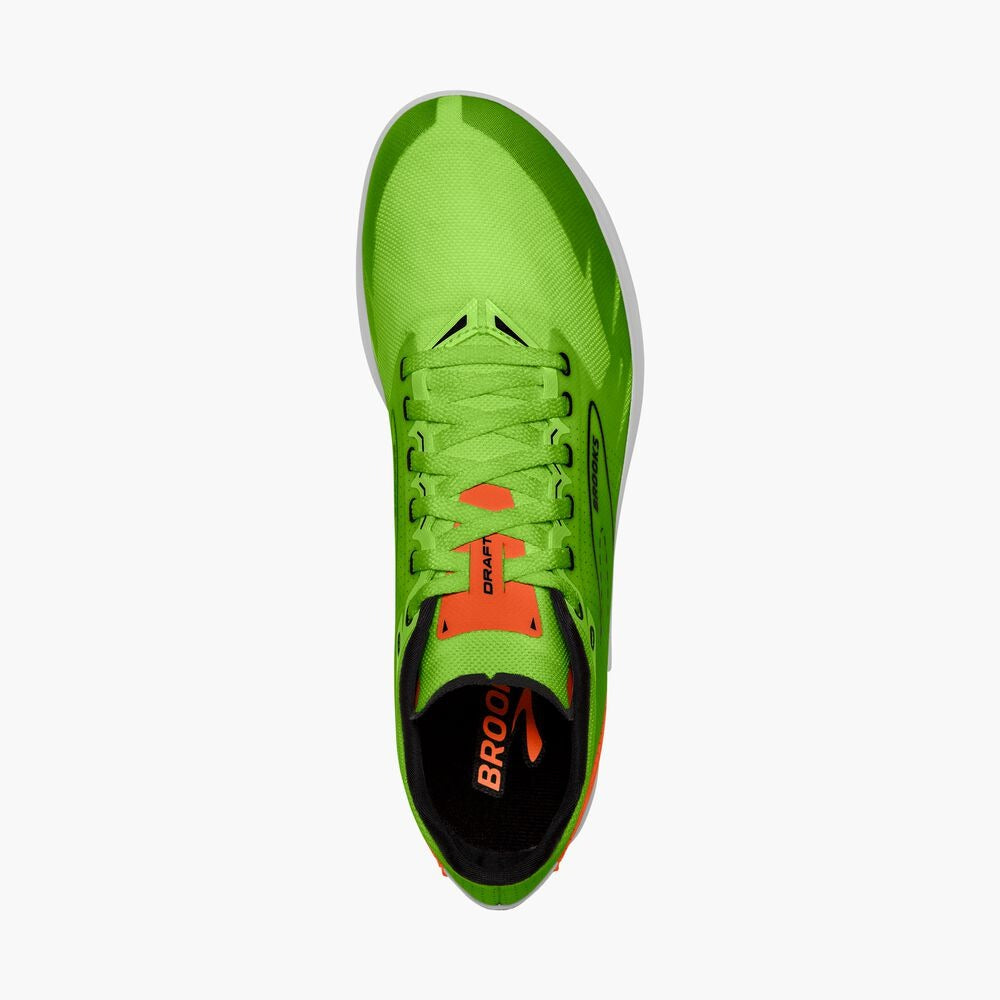 Women's Draft XC Spikeless - Green Gecko/Red Orange/White