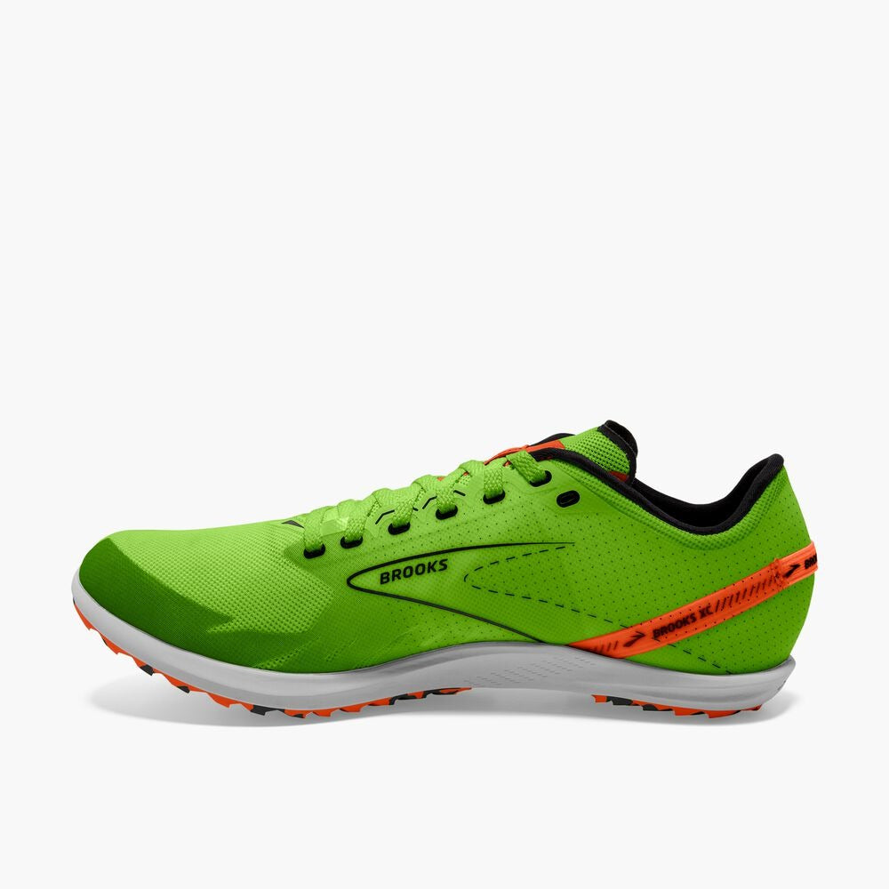 Women's Draft XC Spikeless - Green Gecko/Red Orange/White