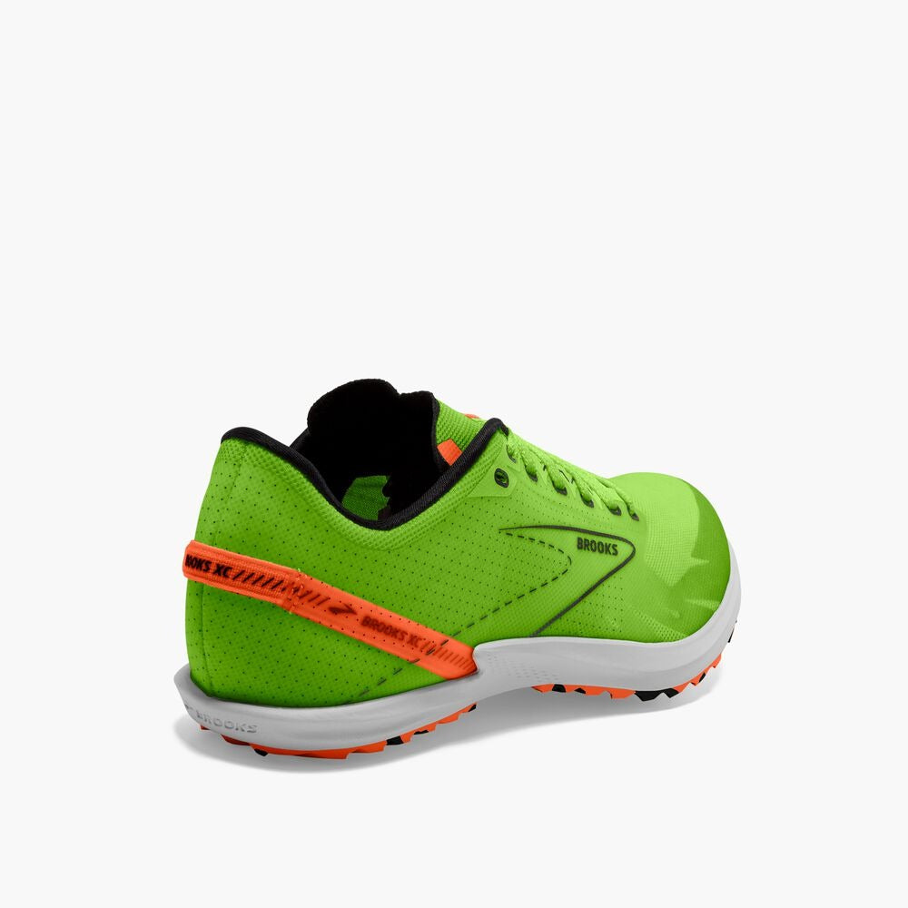 Men's Draft XC Spikeless - Green Gecko/Red Orange/White