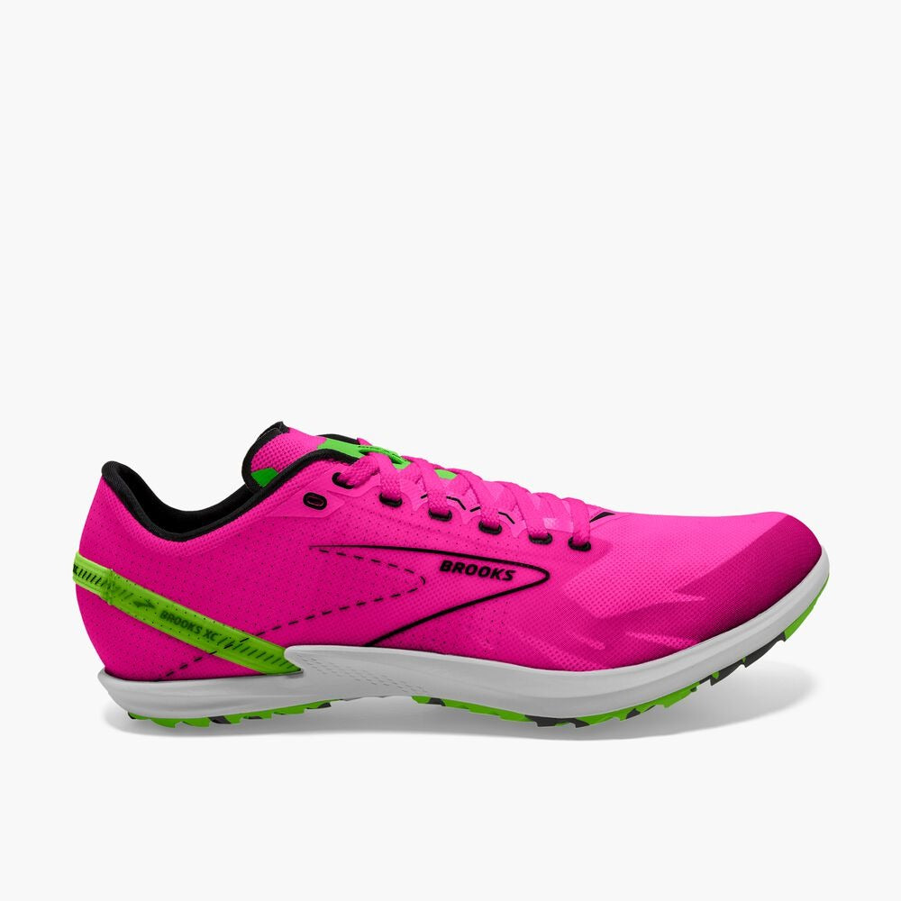 Women's Draft XC Spikeless - Pink Glo/Green/Black