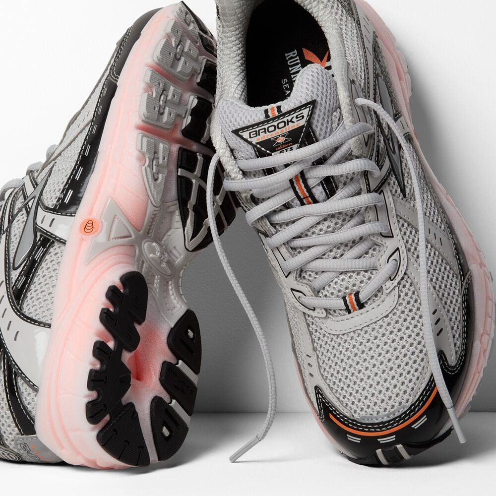Women's Adrenaline GTS 10 - Quiet Grey/Black/CoralRose
