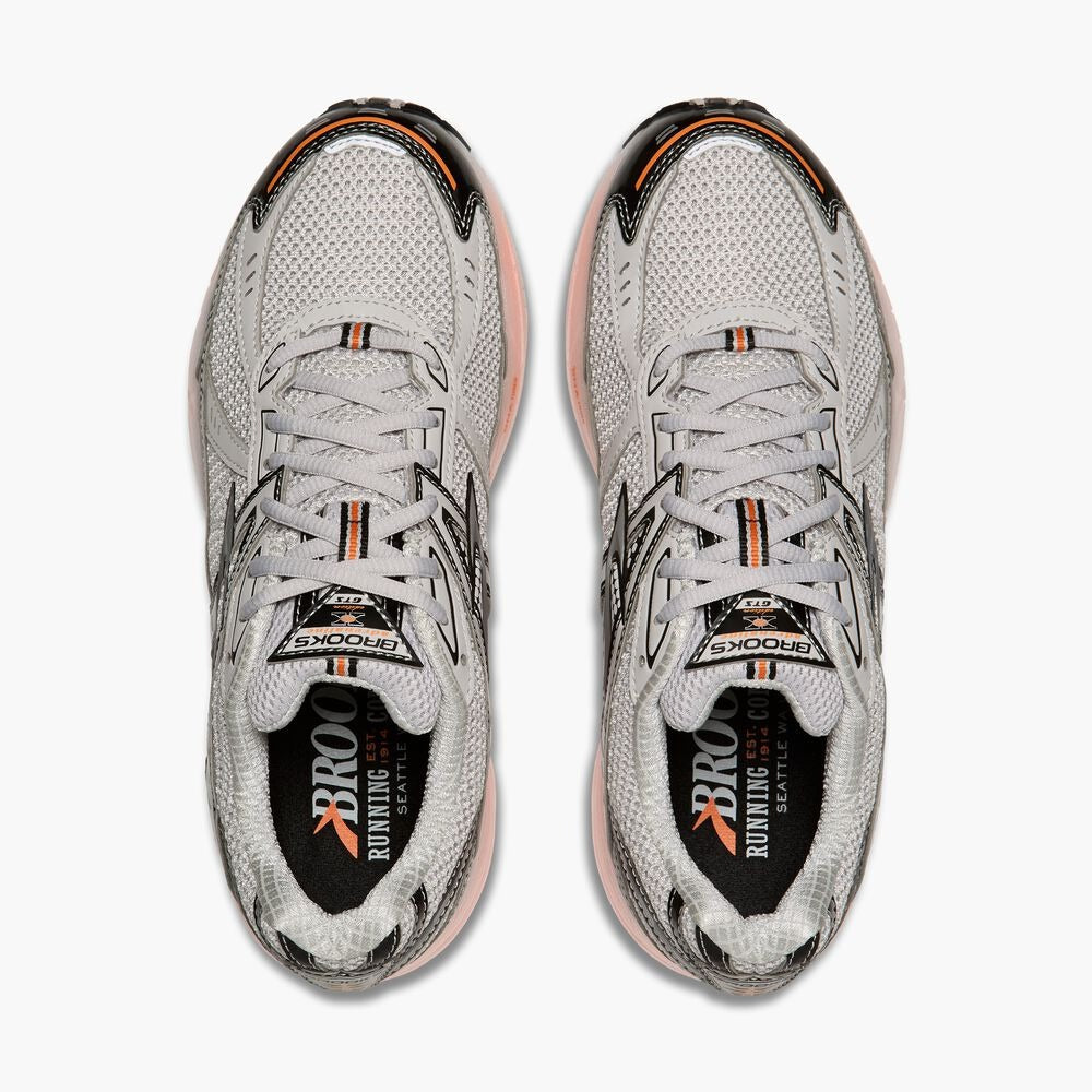 Men's Adrenaline GTS 10 - Quiet Grey/Black/CoralRose