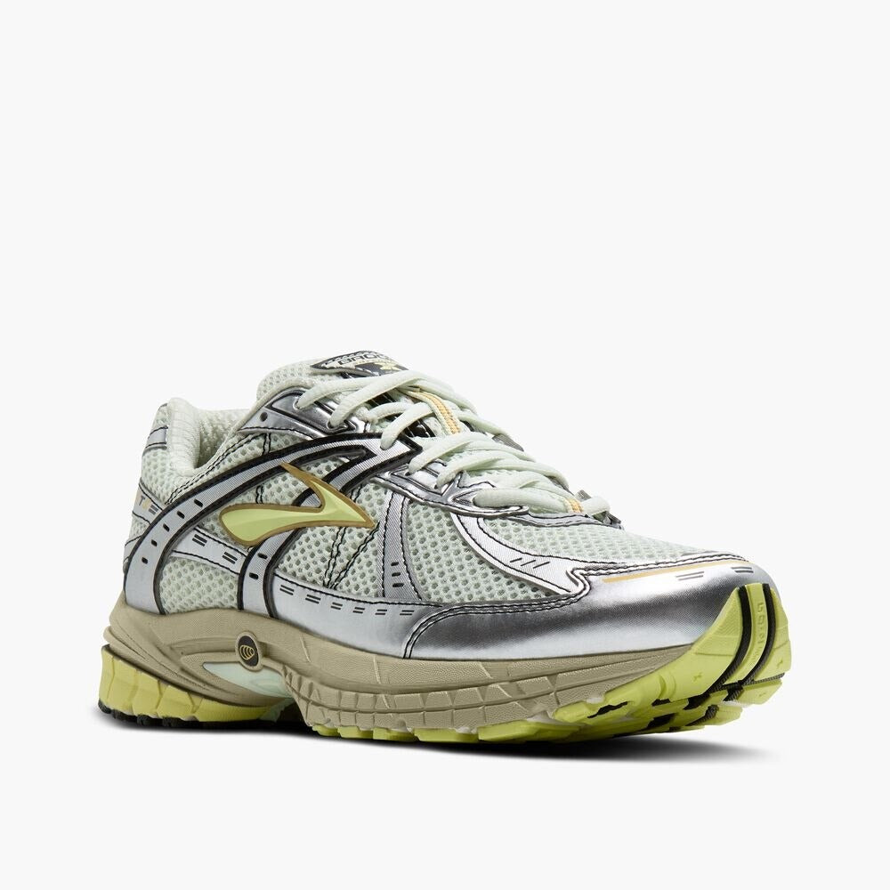 Women's Adrenaline GTS 10 - Canary Green/Stone/Sunny Lime