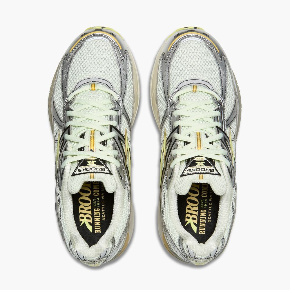 Women's Adrenaline GTS 10 - Canary Green/Stone/Sunny Lime