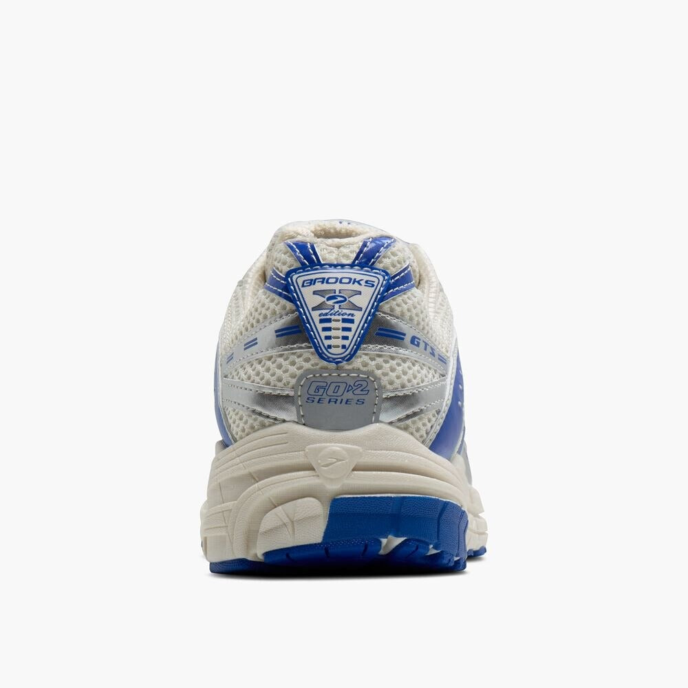 Men's Adrenaline GTS 10 - Coconut Milk/BlueLolite/Silver