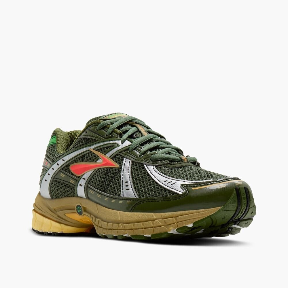 Men's Adrenaline GTS 10 - Bronze Green/Raffia/Coral