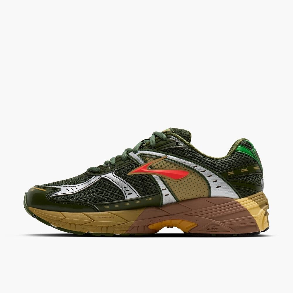 Men's Adrenaline GTS 10 - Bronze Green/Raffia/Coral
