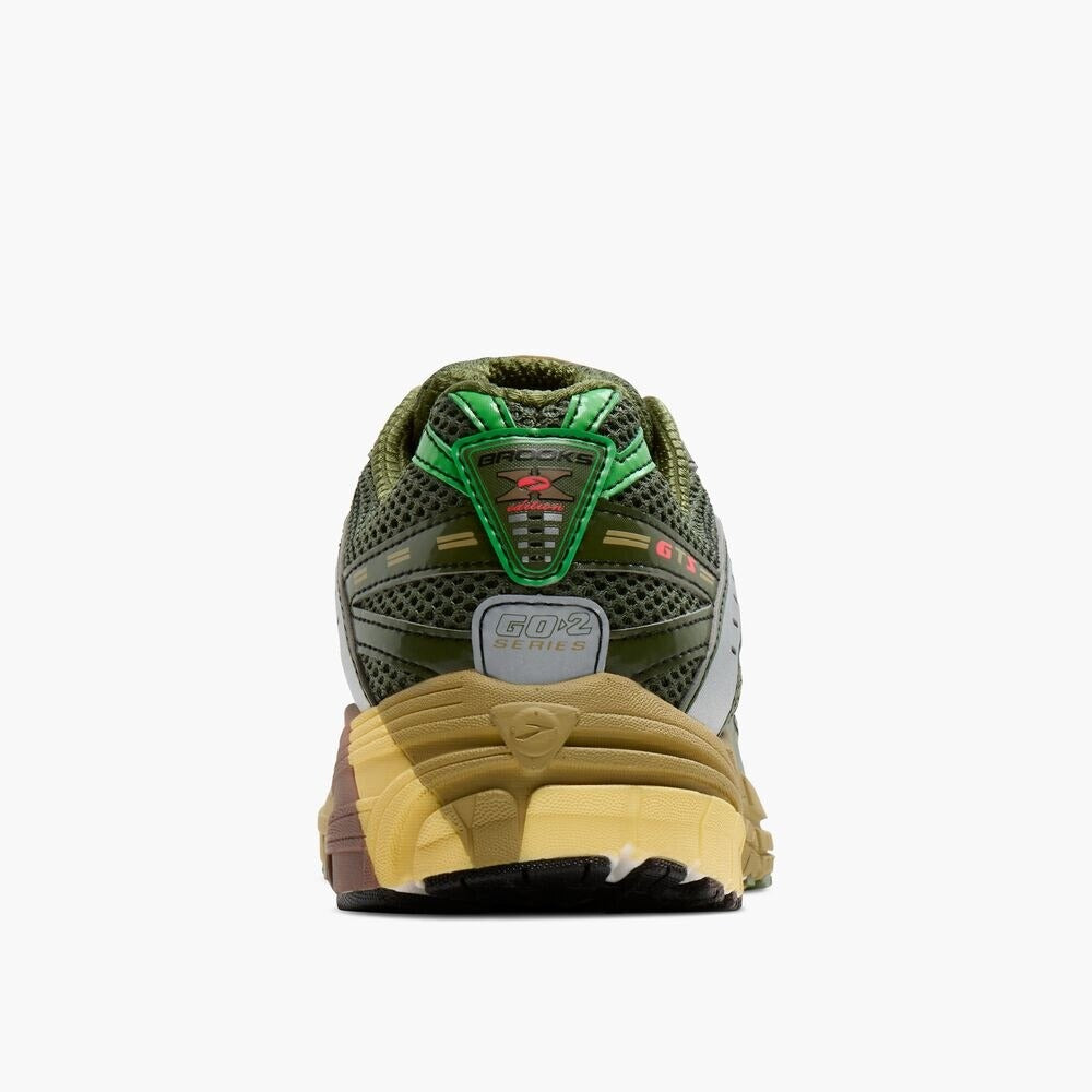 Women's Adrenaline GTS 10 - Bronze Green/Raffia/Coral