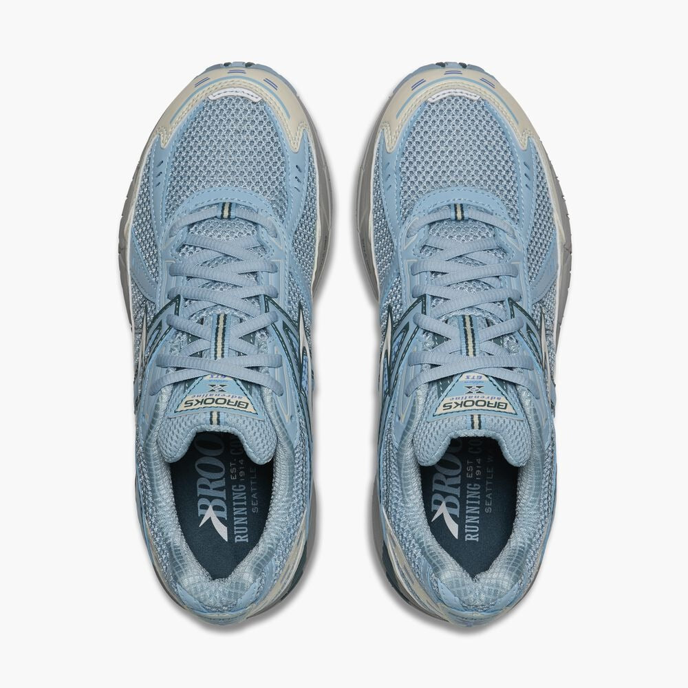 Women's Adrenaline GTS 10 - Sky Blue/White Asparagus/Grey