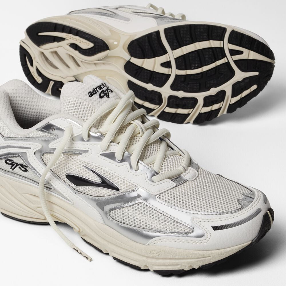 Men's Adrenaline GTS 4 - Coconut Milk/Silver/Eggnog