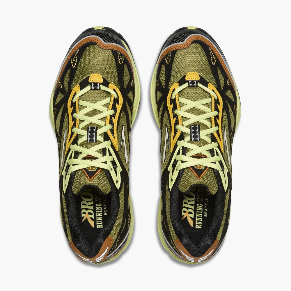 Women's Cascadia 1 - Peat Moss/Daiquiri Green/Black