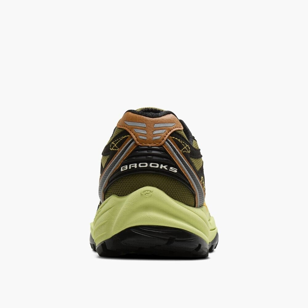Men's Cascadia 1 - Peat Moss/Daiquiri Green/Black