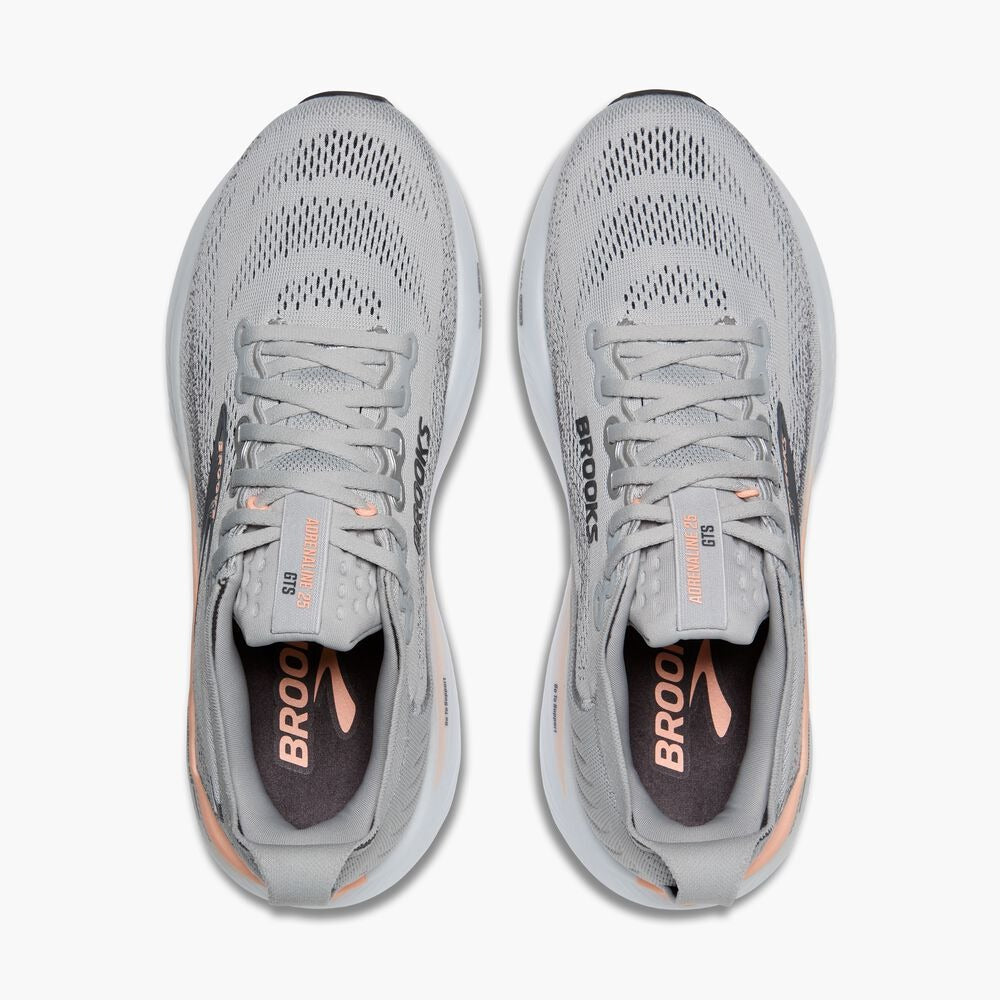 Women's Adrenaline GTS 25 - Grey/Blackened Pearl/Coral