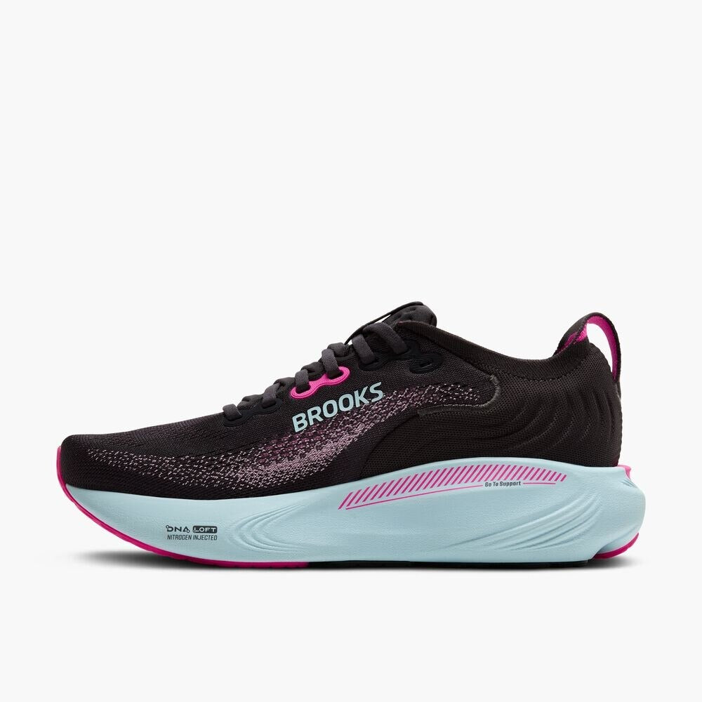 Women's Adrenaline GTS 25 - Black/Cyber Pink/Iced Aqua