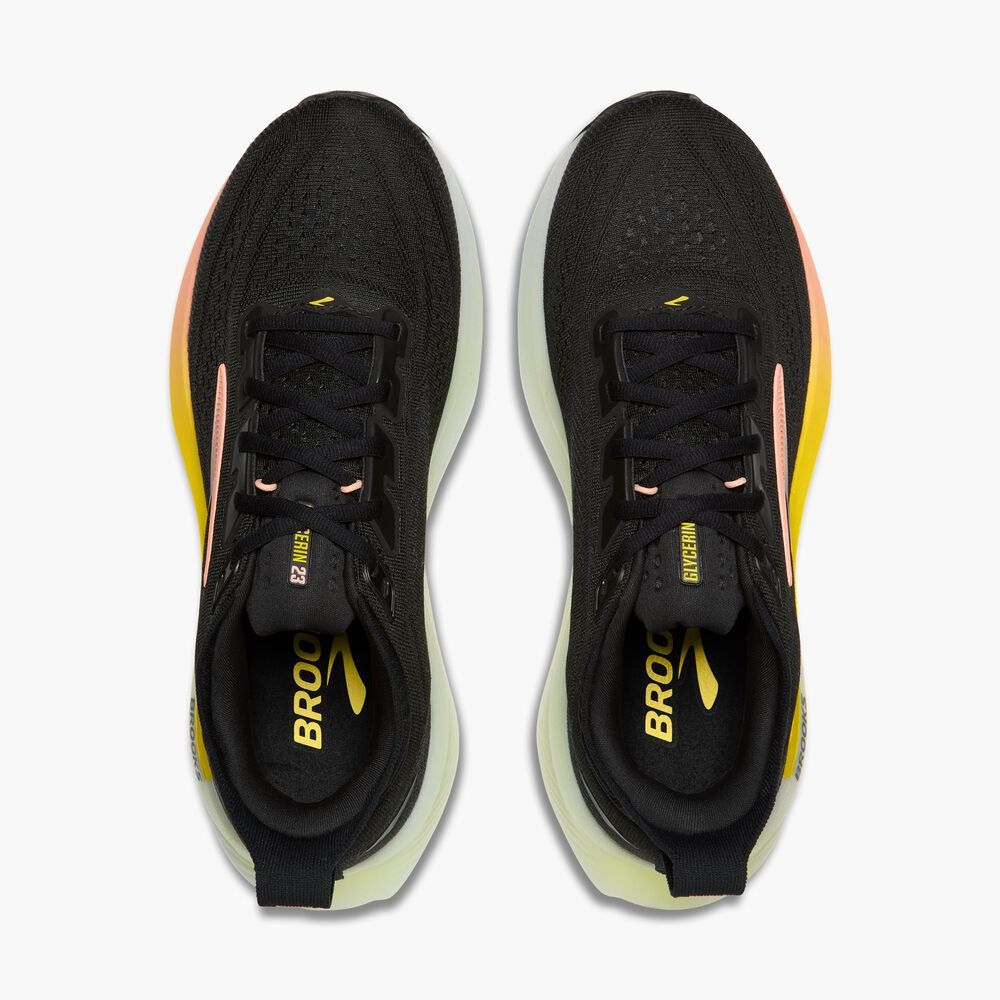 Women's Glycerin 23 - Black/Peach/Nightlife