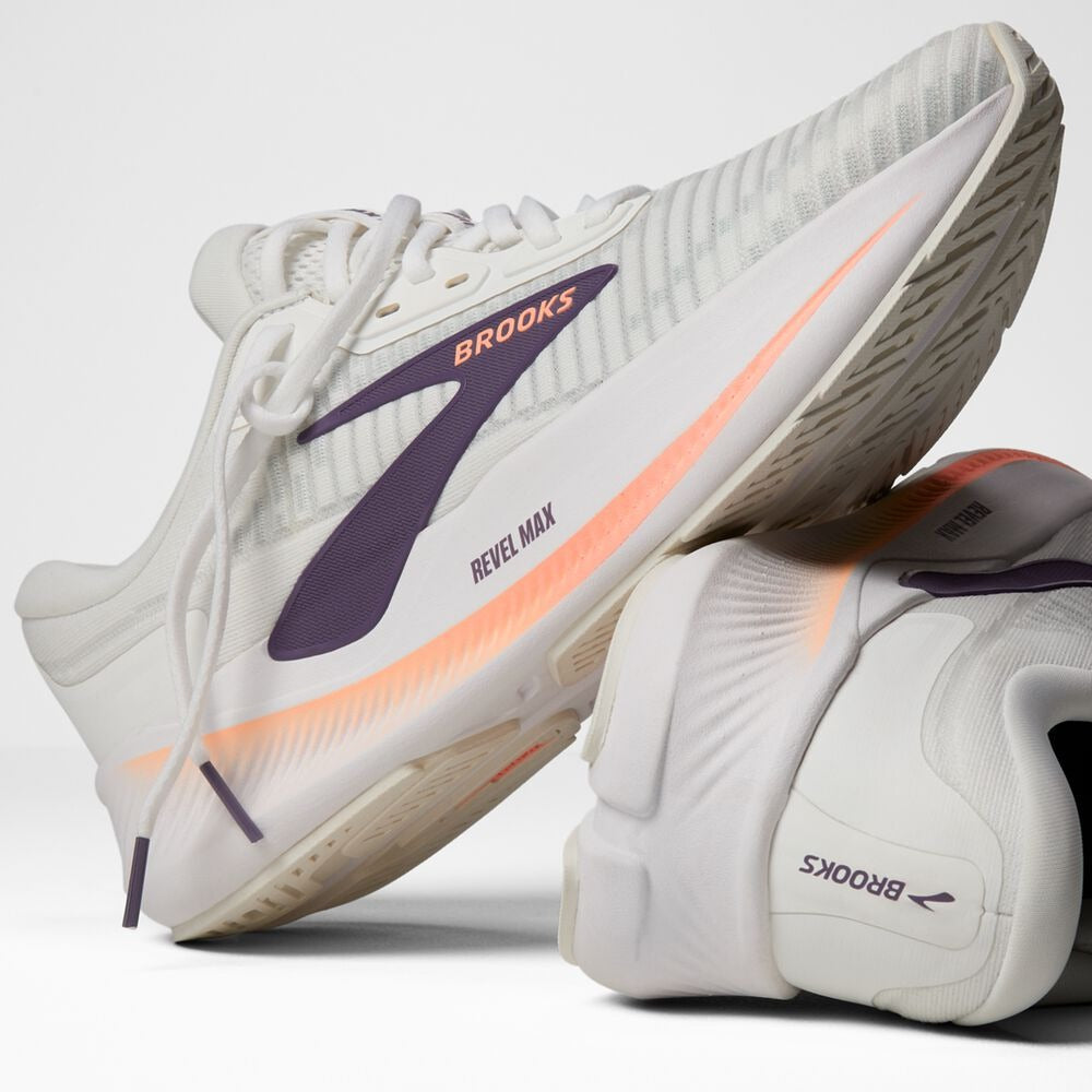 Women's Revel Max - BrightWhite/MulledGrape/Peach