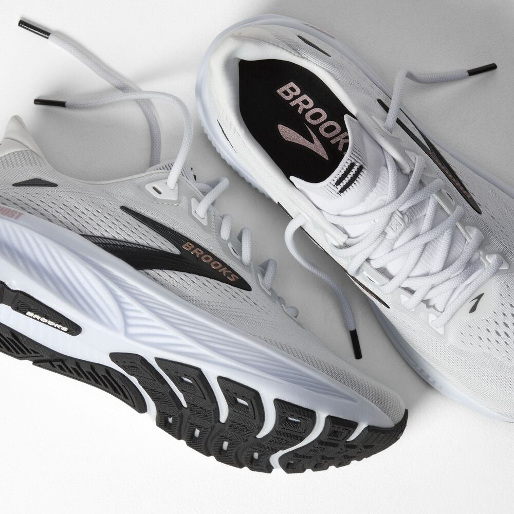 Women's Ghost 18 - White/Black/Rose Gold