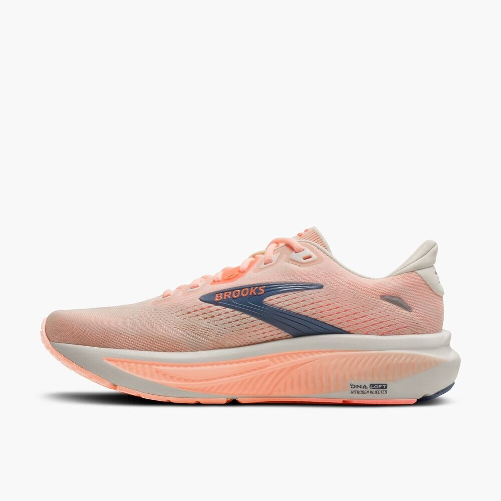 Women's Ghost 18 - Star White/Cyber Peach/Grey