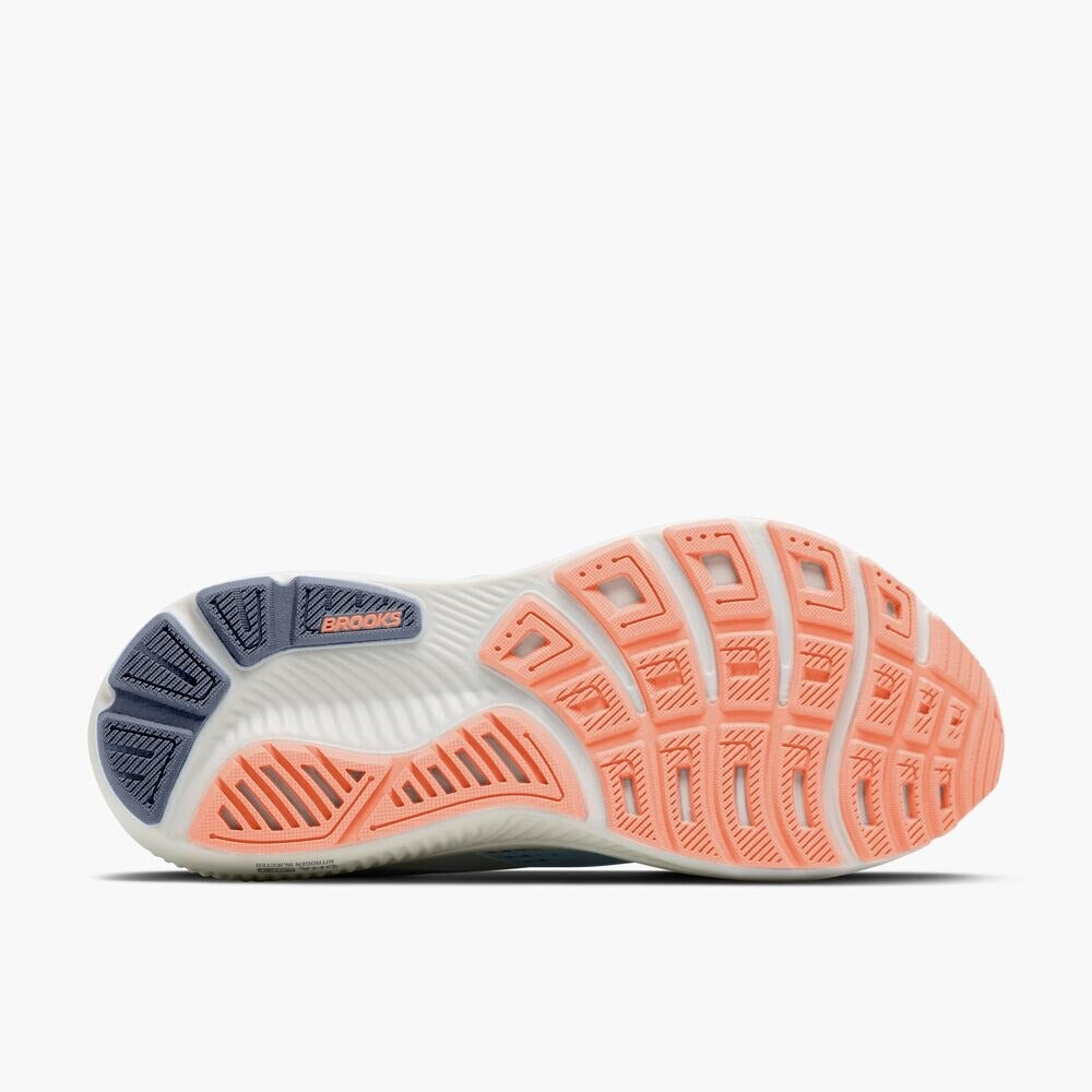Women's Ghost 18 - Star White/Cyber Peach/Grey