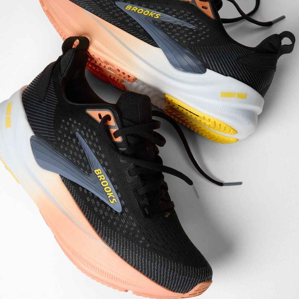 Women's Ghost Max 4 - Black/Folkstone/Cyber Peach